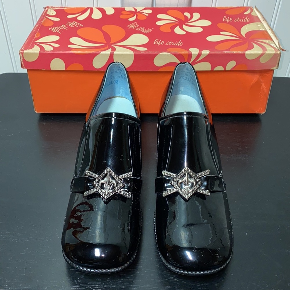 60s Buster Brown Life Stride Jigsaw Shoes Vintage Mod Dead Stock
